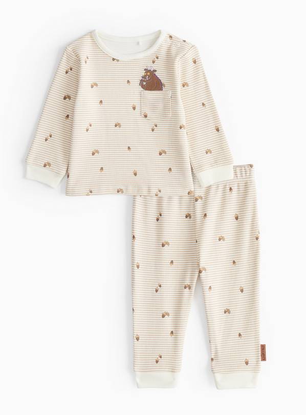 Gruffalo Character Print Beige Striped Pyjamas 6-9 months